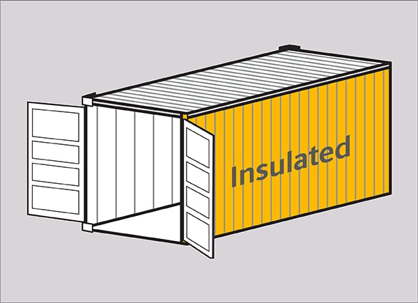 Insulated-ocean-container