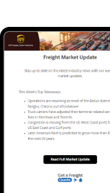 Insights Delivered and Market Update emails on a mobile device